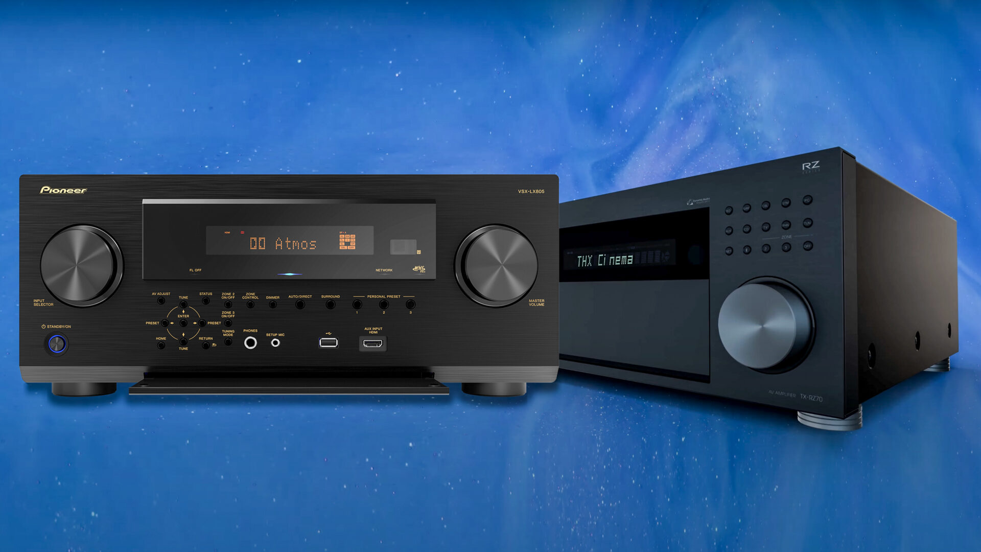 Pioneerilta ja Onkyolta highend-kotiteatterivastaanottimet